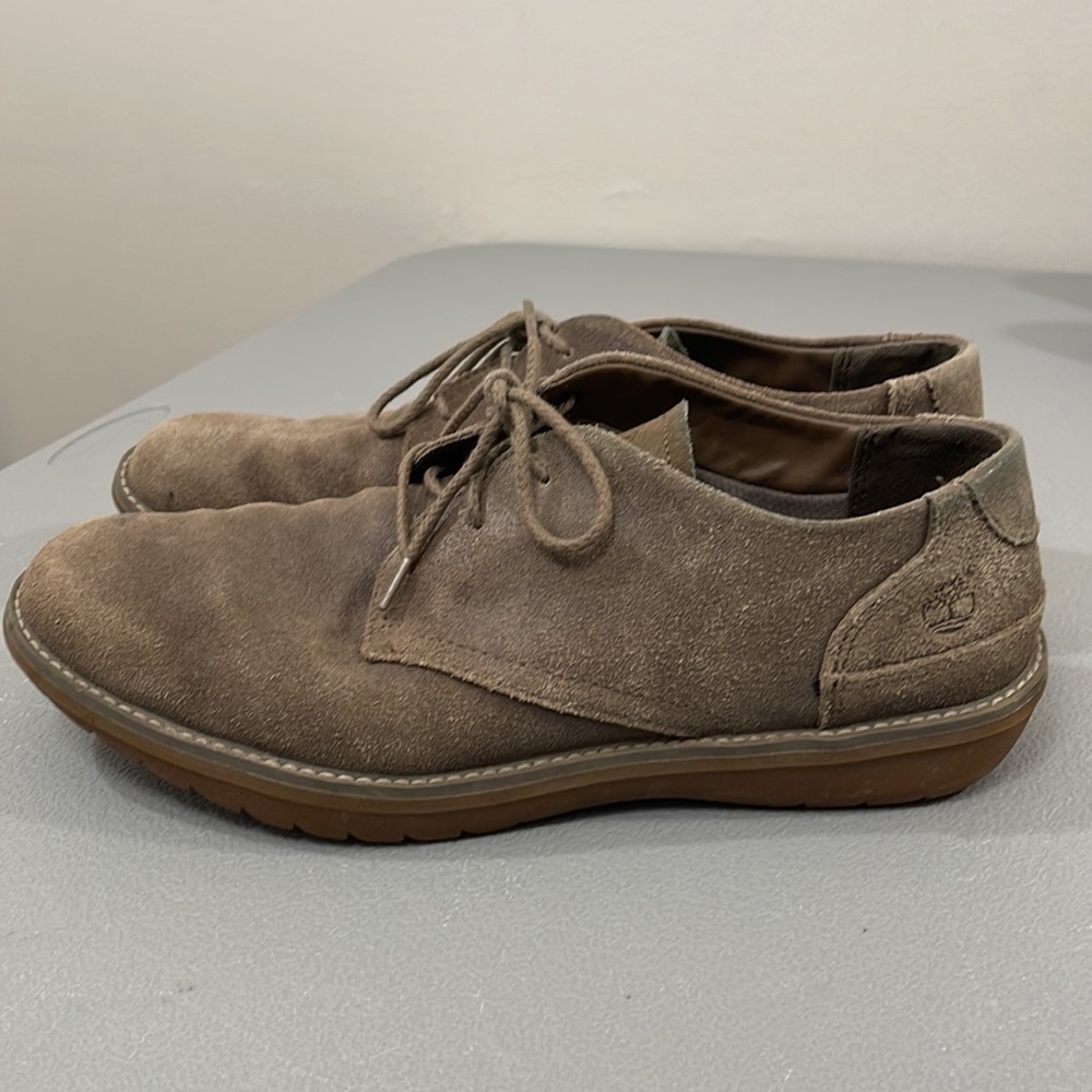 Timberland Suede Finish Oxford. Size 9.5. - Picture 2 of 16